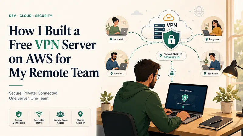 How I Built a Free VPN Server on AWS for My Remote Team