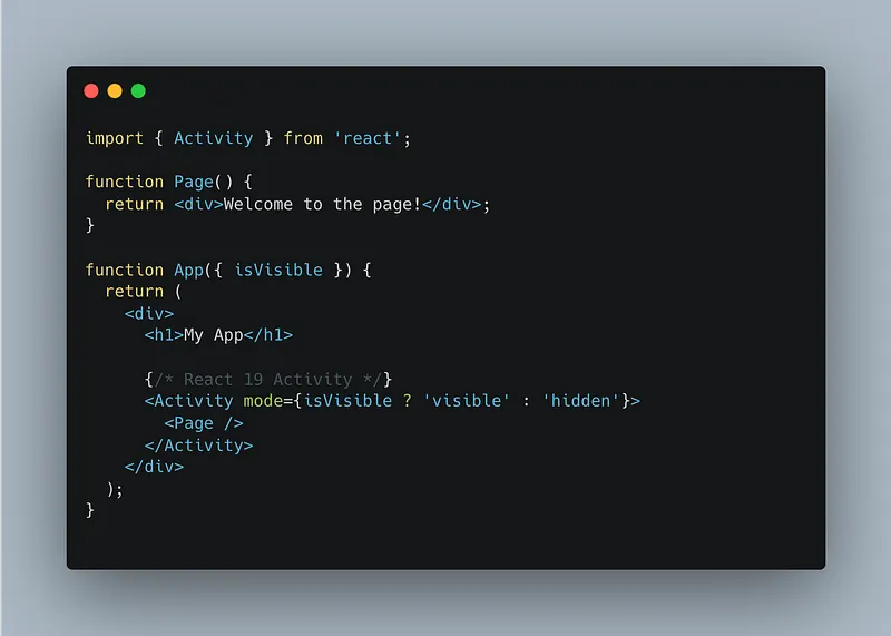 The Ultimate Guide to React 19.2 <Activity>: Master Selective Unmounting & State Preservation